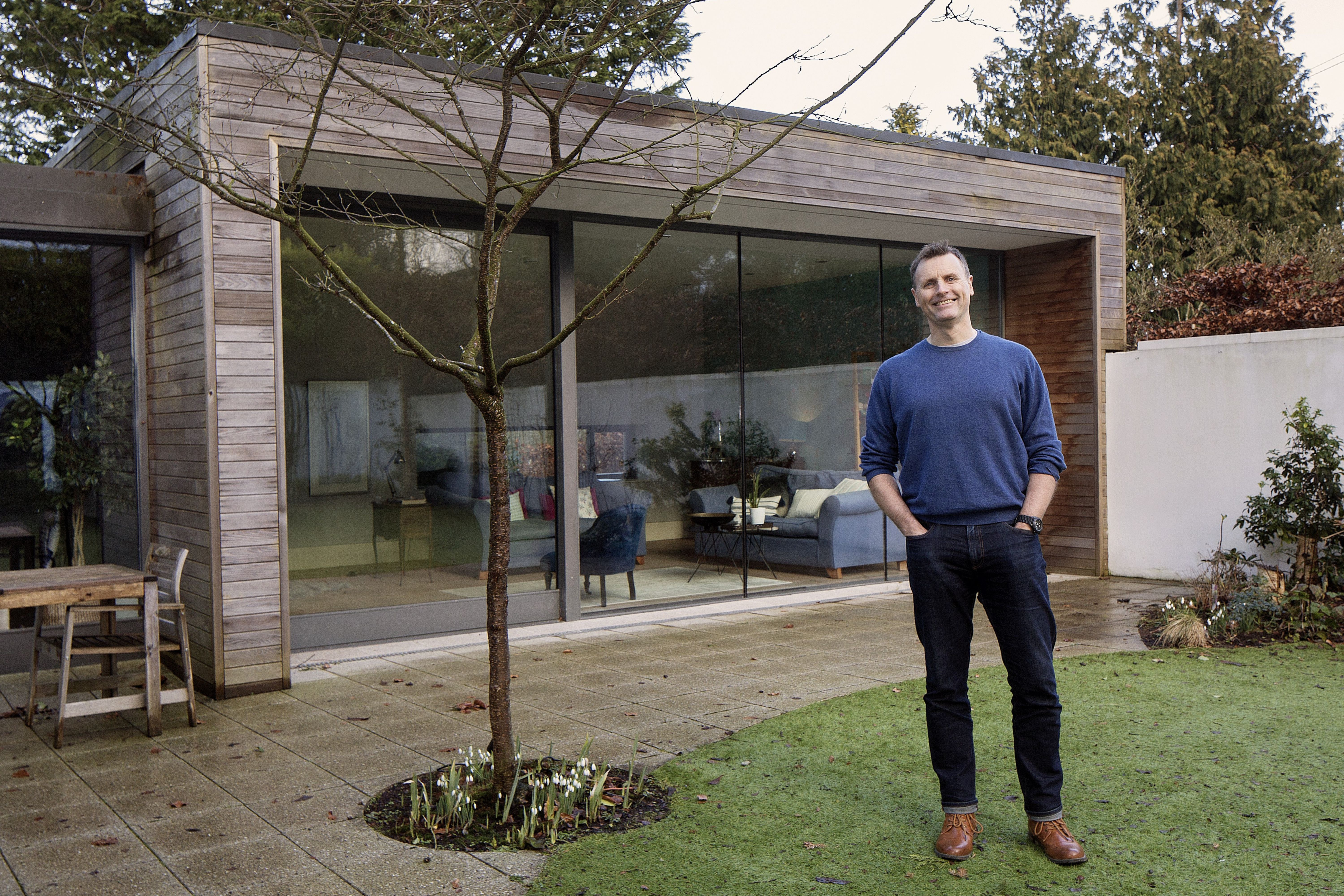 Headshot of Paul Moore, Director of McCann Moore, residential architects Belfast